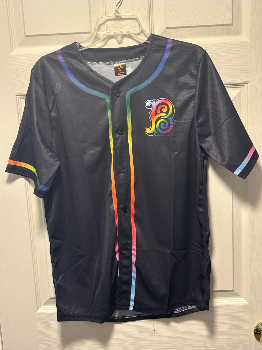 Baltimore Orioles Pride Night LGBTQ+ Jersey Black Size Medium SGA 6/26/2026 MLB